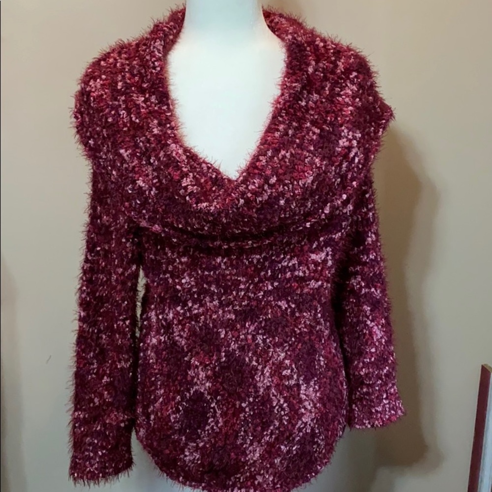 NWOT Large cowl neck sweater